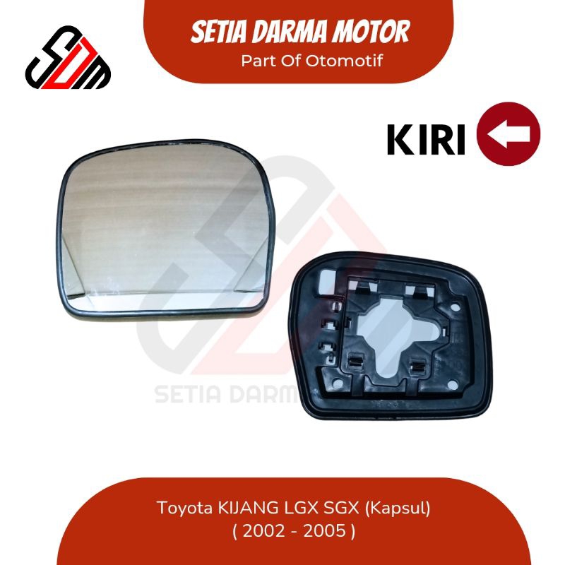 Unh140 Kaca Spion Mobil Toyota Kijang LGX SGX 2002 2003 2004 2005 Kijang Kapsul LGX LSX Mirror AST
