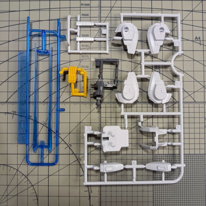 BANDAI HGTWFM 1/144 HG GUNDAM CALIBARN PART BACKPACK & WEAPON BEAM SABER UNIT NOT RG MG FM