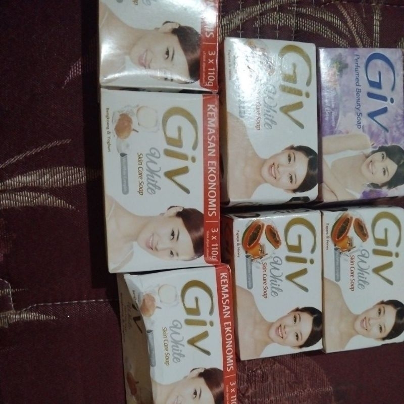 Sabun Giv Kemasan 1 Karton 75 gram X 11 Pcs