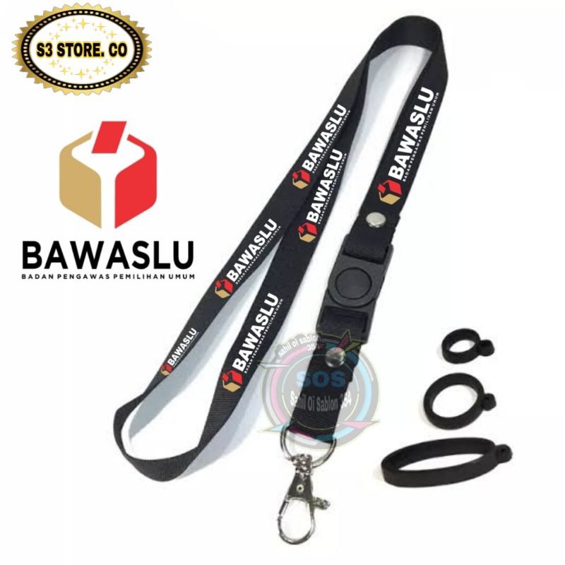

LANYARD BAWASLU GANTUNGAN KUNCI BAWASLU/GANTUNGAN ID CARD/GANTUNGAN HP TERMURAH BEST SELLER COD