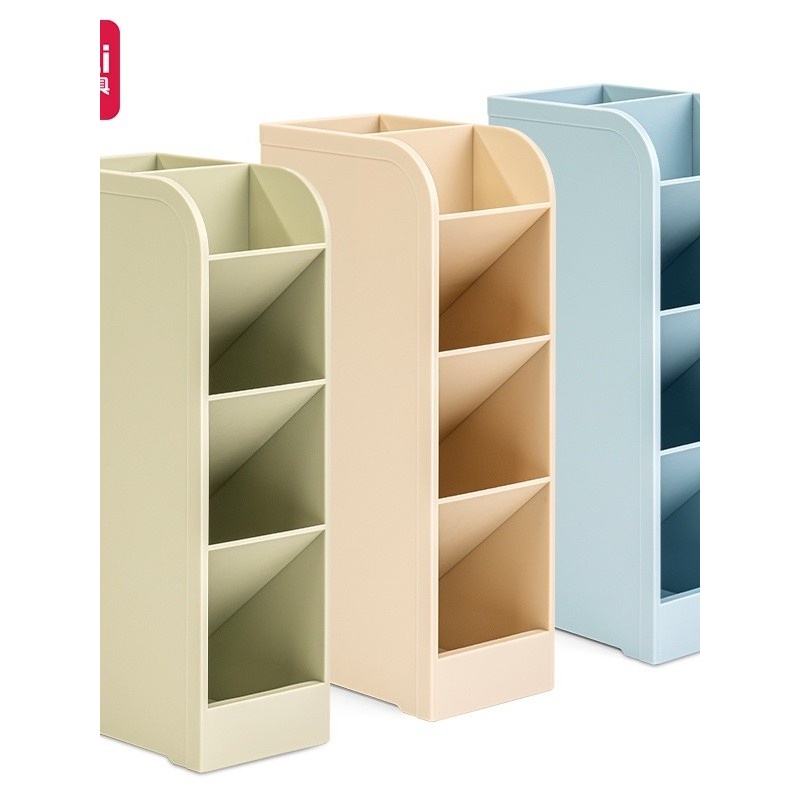 

Deli Pen Holder/Rak Tempat Pulpen Pensil 5 Sekat Tinggi - 8938 GREEN