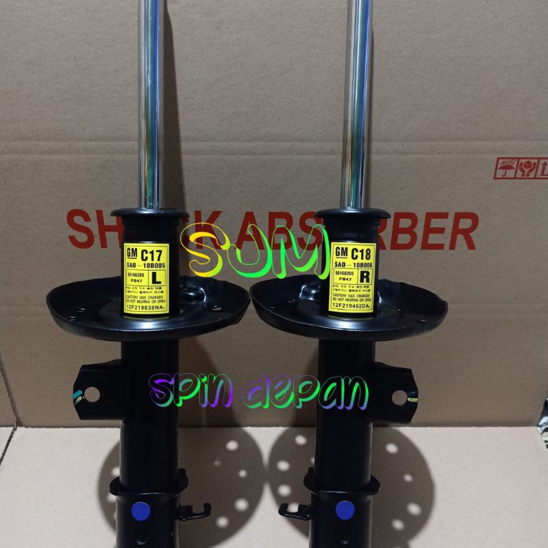 shock absorber shockbreaker Chevrolet spin depan