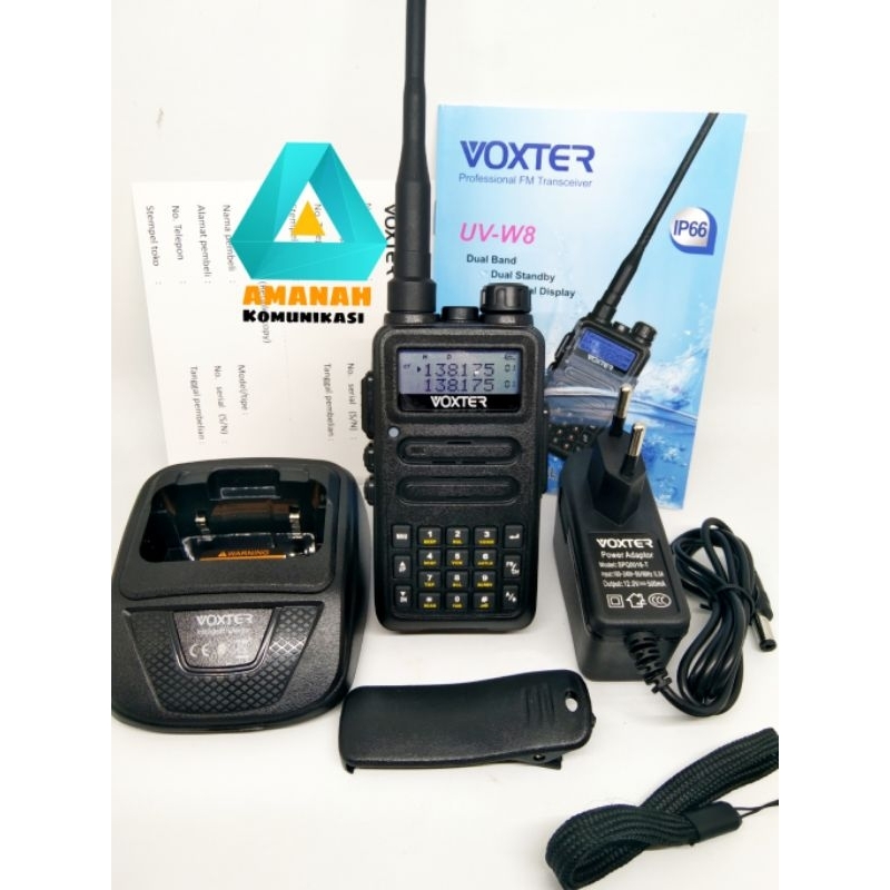 Ht voxter uv w8 dual band waterprof original