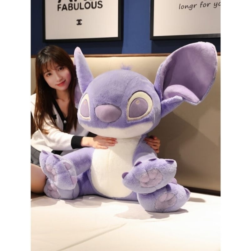 Boneka Stitch Ungu Besar