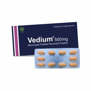 VEDIUM 1 STRIP@10 TABLET / MERINGANKAN GEJALA WASIR