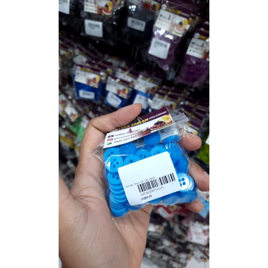 KANCING SE 05 642P/KANCING KEMEJA/KANCING BAJU/KANCING LUBANG 4