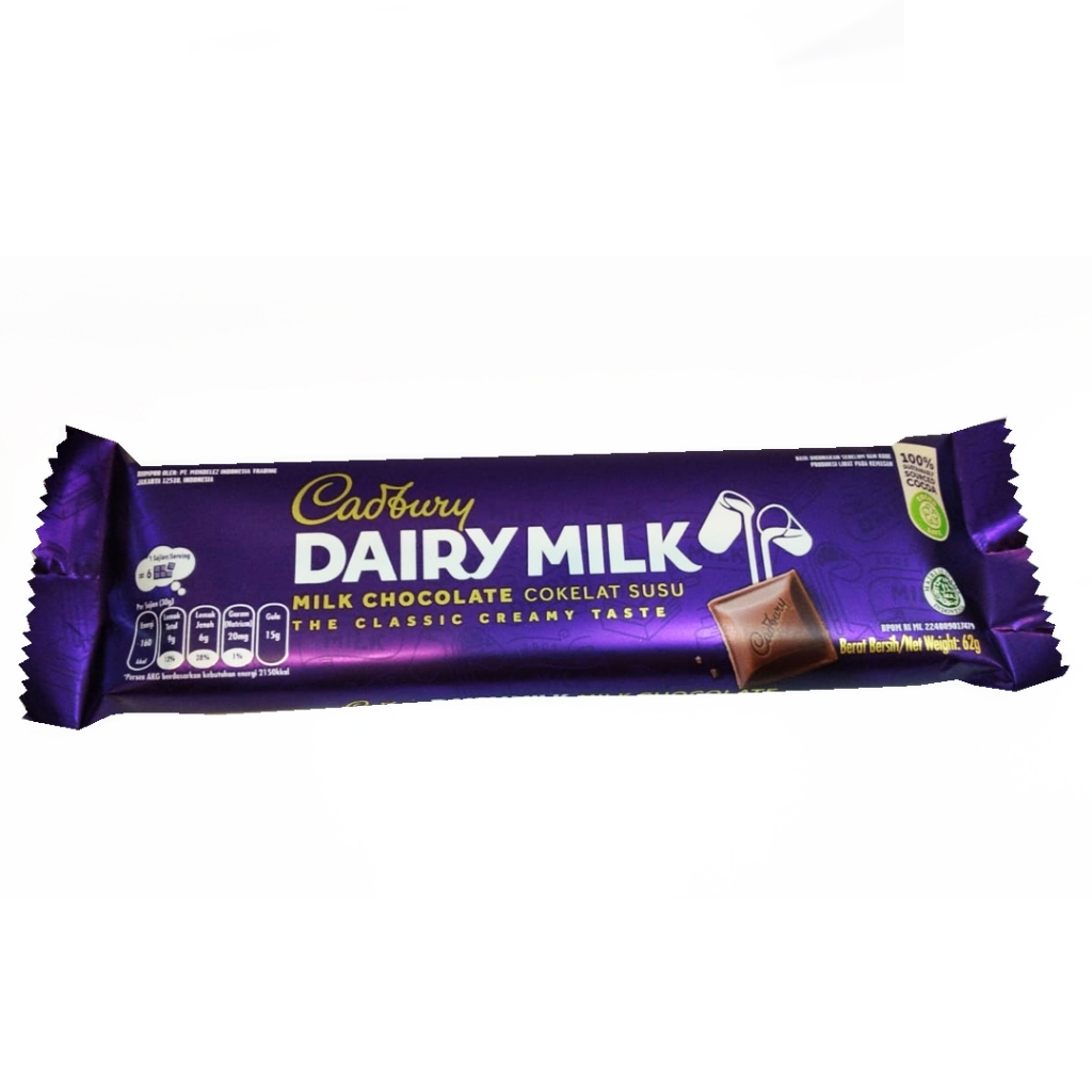 

CADBURY DAIRY MILK 62g