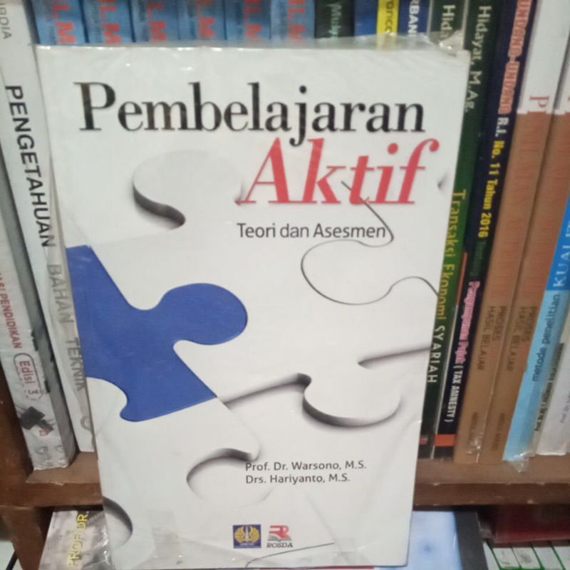 

buku PEMBELAJARAN AKTIF TEORI DAN ASESMEN