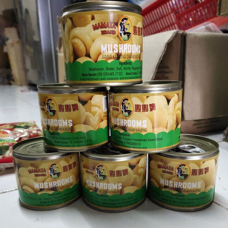 

Harga Murah Jamur kancing Kaleng Mamata 192 gram F83