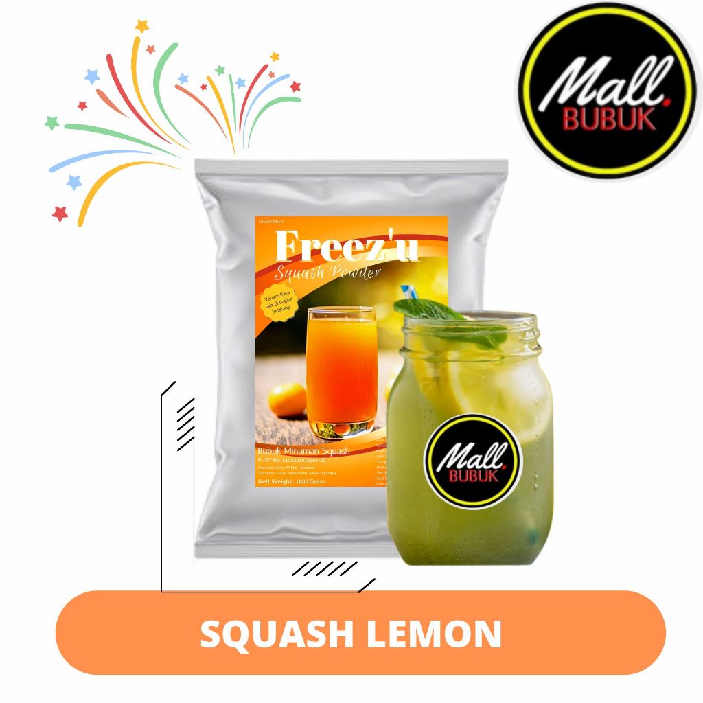 

SQUASH Bubuk Minuman LEMON 1Kg - Bubuk LEMON 1Kg