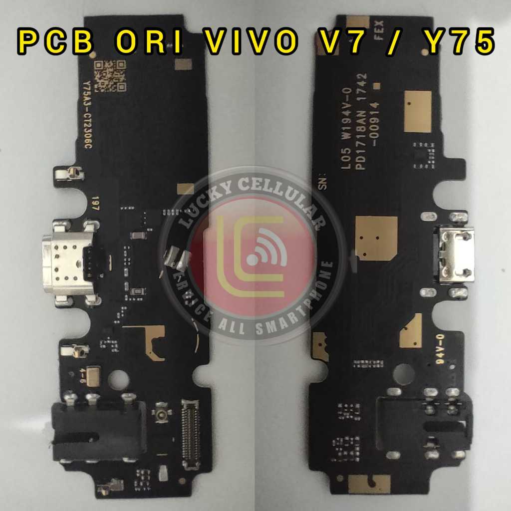 PCB CAS ORIGINAL / PAPAN CAS VIVO V7 / Y75