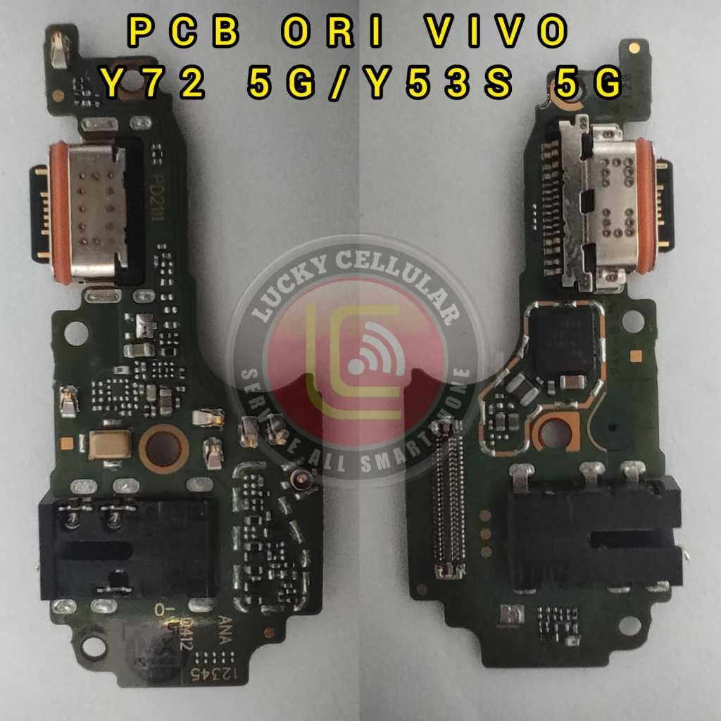 PCB CAS ORIGINAL / PAPAN CAS VIVO Y72 5G / Y53S 5G