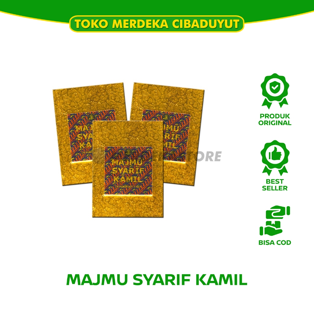 Majmu Syarif Kamil J-Art RUBU | Buku/Kitab Mazmu Sarif dan Terjemahnya Lengkap | HVS 10x13.5 Cm 594 