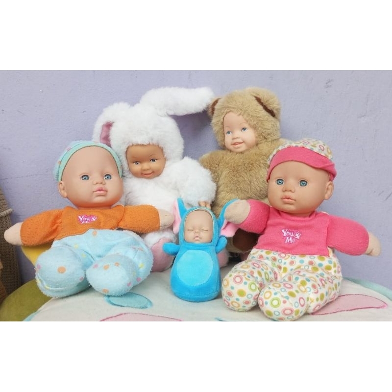 Boneka paket bayi 3 no brand 2 Anne geddes kostum