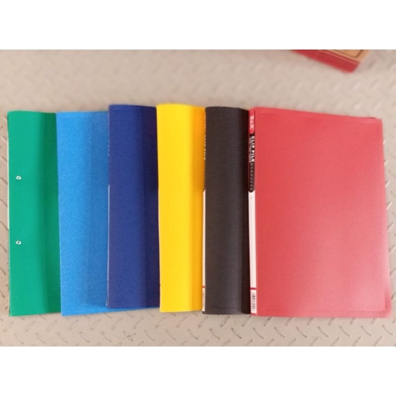 

clip file / map jepit folio plastik (1 pcs)