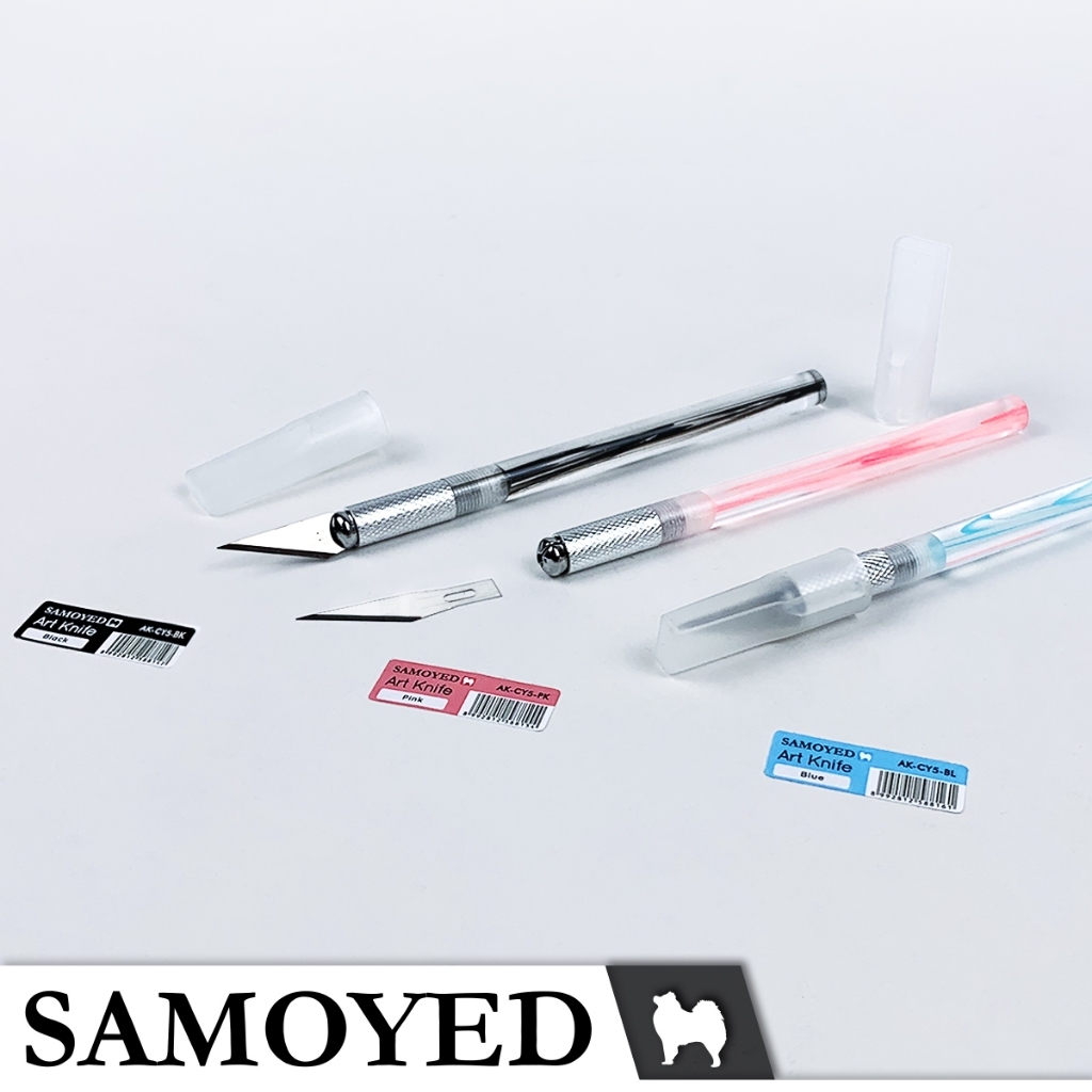 

Pisau Seni / Ukir / Pen-Type Precision Art / Craft / Hobby Knife / Cutter Samoyed AK-CY5