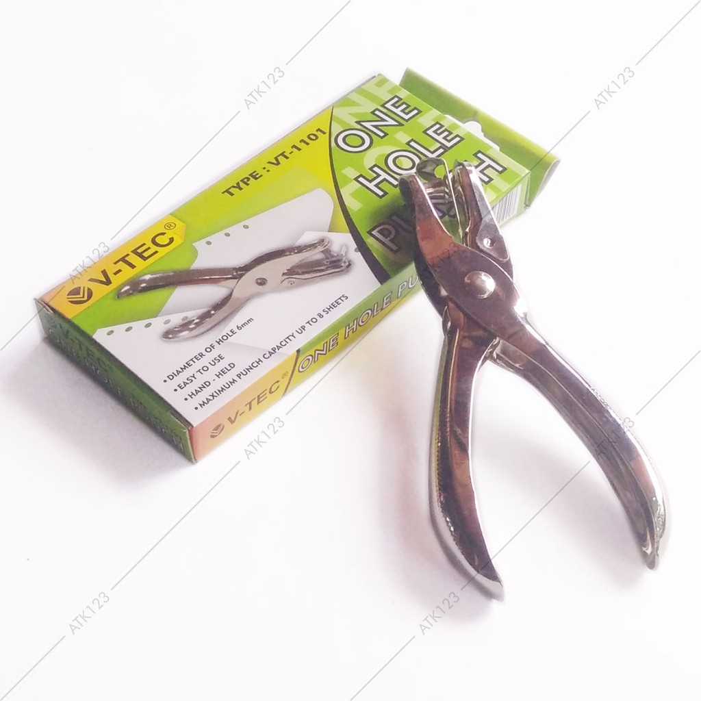 

Pembolong Kertas 1 Lubang / One Hole Punch V-Tec VT-1101