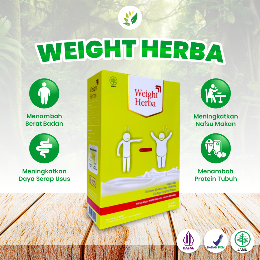 

Weight Herba Susu Etawa Penggemuk dan Penambah Berat Badan Signifikan Peningkat Nafsu Makan