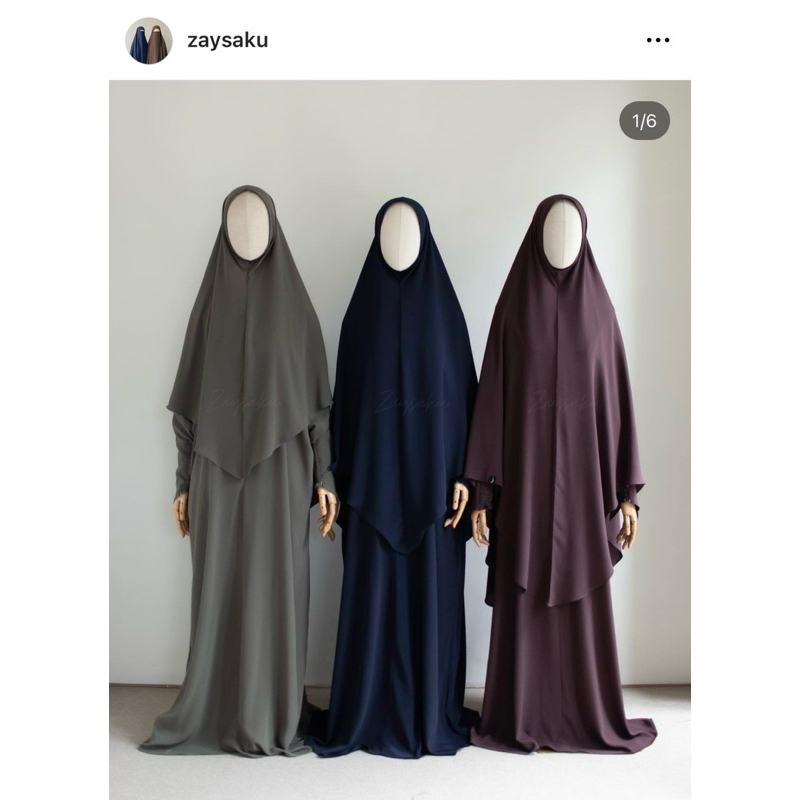 Mawda abaya Zaysaku Auroraclo set khimar
