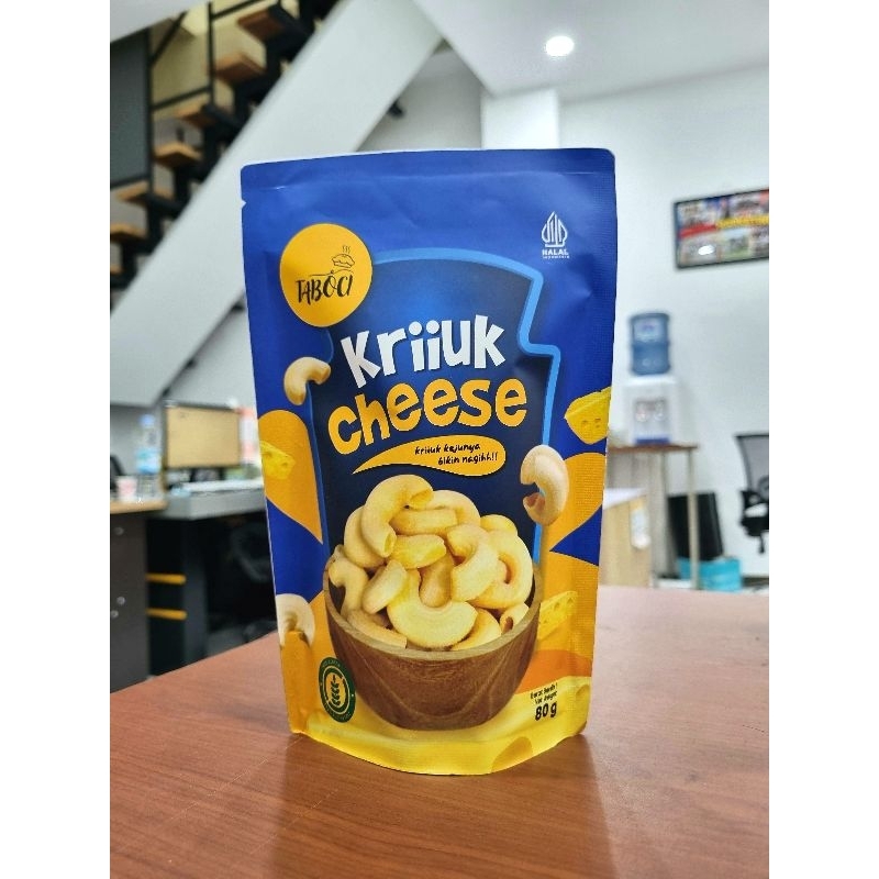 

Makaroni Keju Premium "Kriiuk Cheese" 80 gr FREE GLUTEN