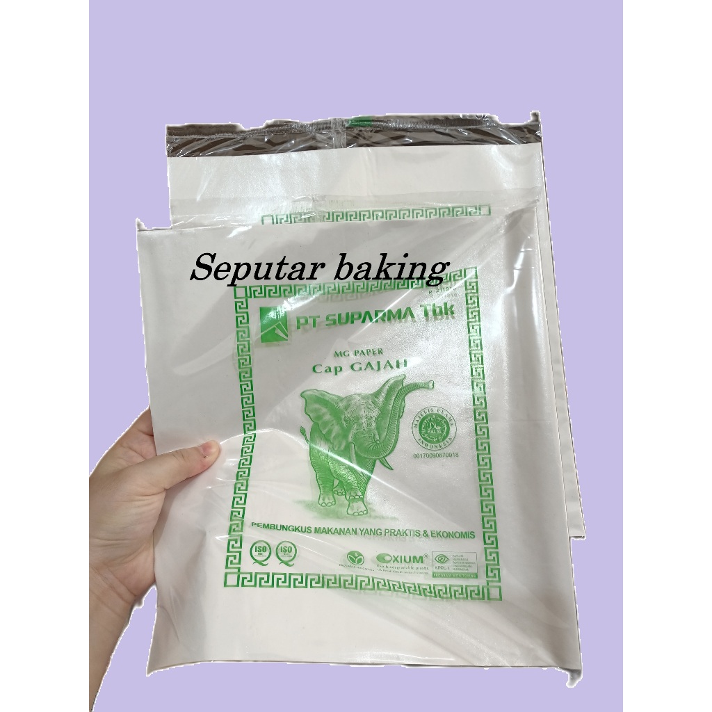 Kertas nasi Putih Gajah / Kertas KFC