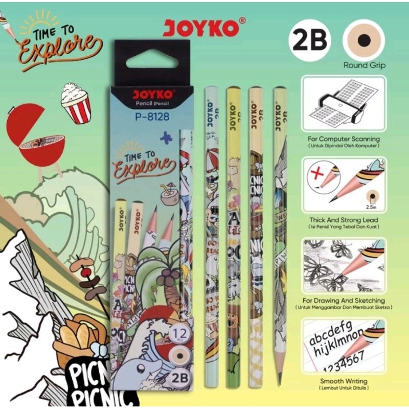 

Joyko Pensil P-8128 / Pensil Serut