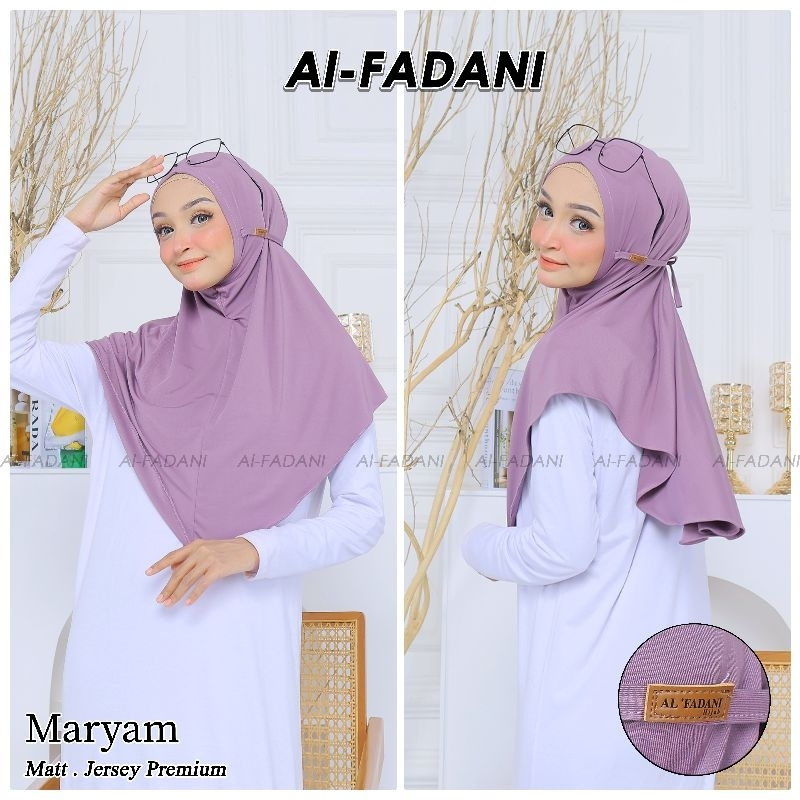 Hijab Instan Bergo Maryam Jersey AL'FADANI