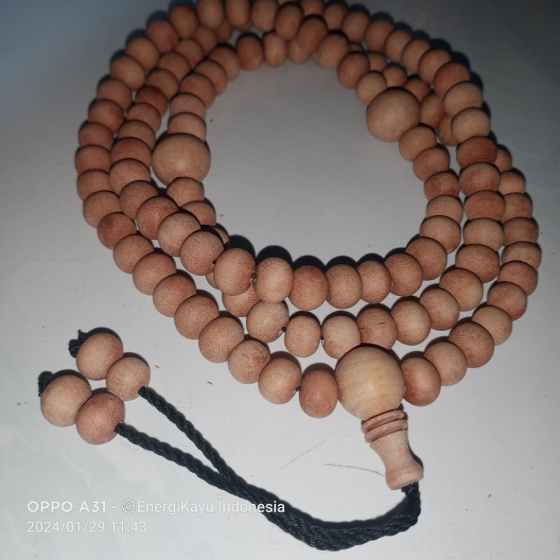 TASBIH cendana 108 BUTIR BUDDHA