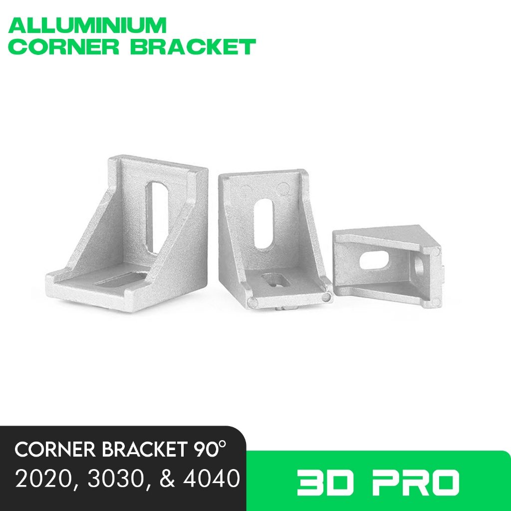 Bracket corner 4040 3030 2020 aluminium profil siku sudut bracket siku