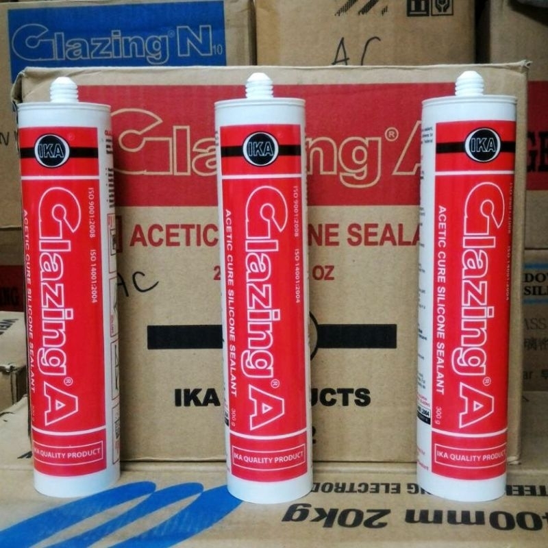 Silicone Sealent Lem Kaca Glazing A Asam IKA