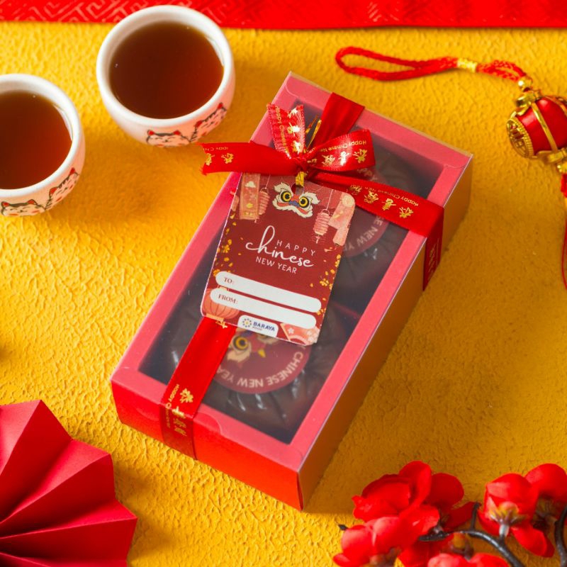 

Kue Keranjang / Dodol China isi 2 Imlek Hampers | Gift Imlek | Chinese New Year| Imlek | Gong Xi Fa Cai | Giftbox Gift Hadiah Souvenir