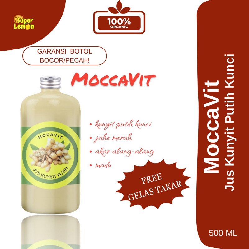 

500ml MoccaVit Jus Kunyit Putih Kunci Obat Kanker Tumor