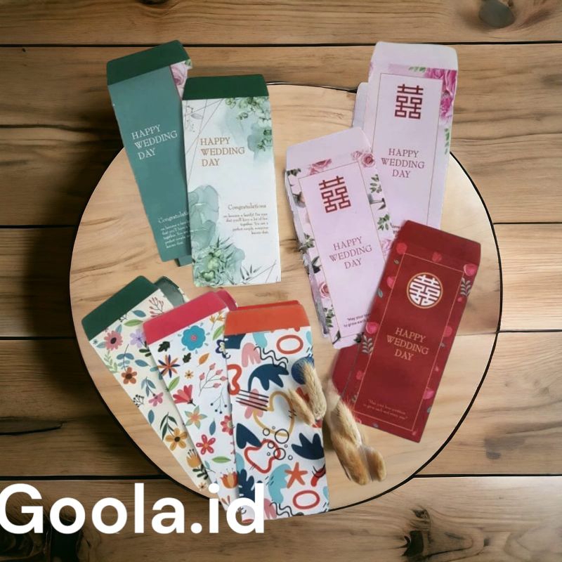 

angpao wedding 10 pcs/amplop kondangan aesthetic
