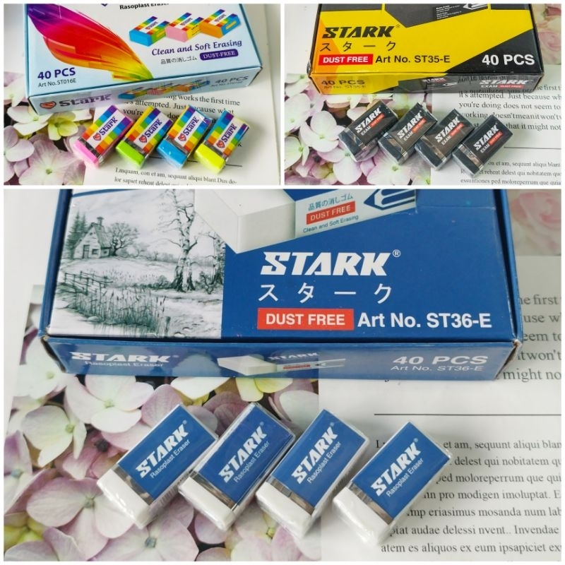 

PENGHAPUS PENSIL STARK PUTIH