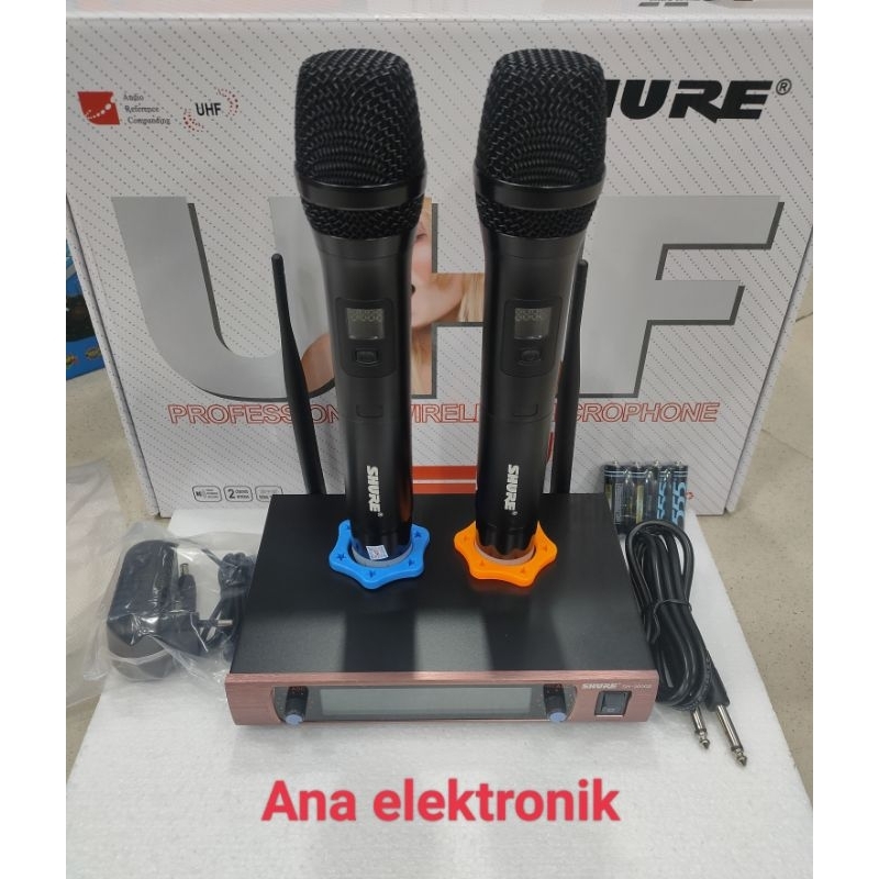 MIC WIRELESS SHURE SH-300GII KUALITAS TERJAMIN