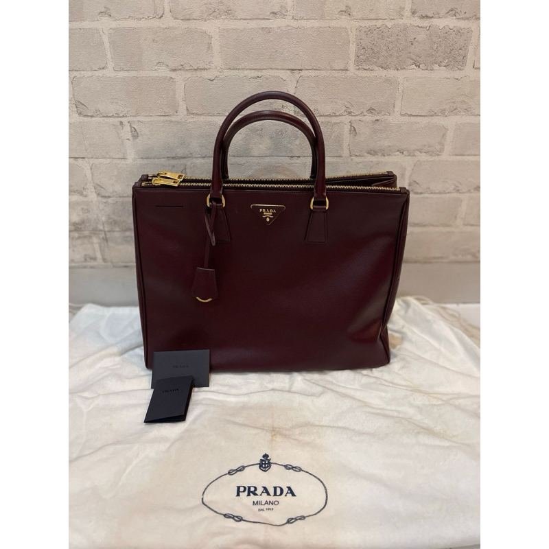 prada saffiano lux authentic