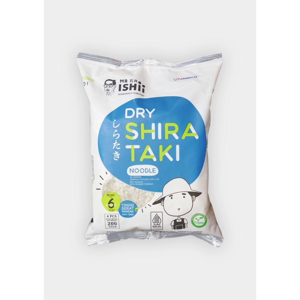 

MR.ISHII - Dry Shirataki DUS (50 x 200 gr)