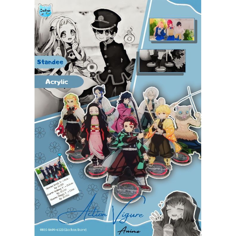 Standee Acrylic Action Figure (CUSTOM)