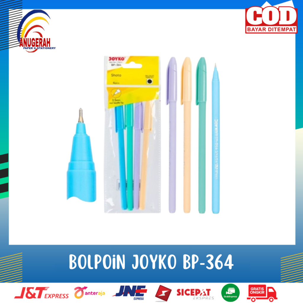 

JOYKO BP-364 HITAM BOLP GEL (SET)