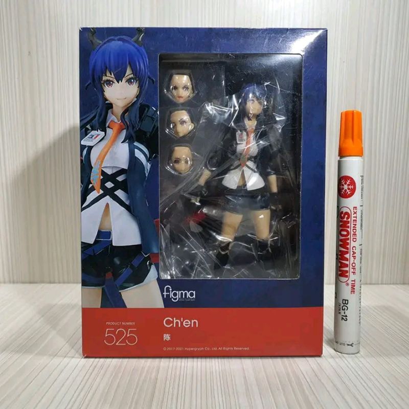 mainan action figure figma 525Chen / Ch'en Arknights Special Inspection Unit Chief of LGDtinggi seki