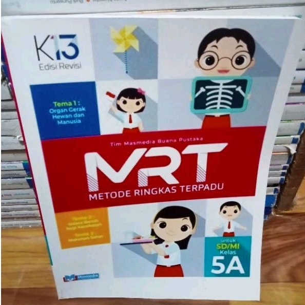buku MRT metode ringkas terpadu untuk 5A untuk SD kelas 5