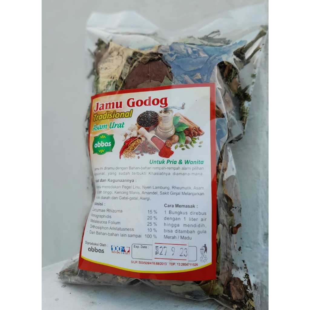 

Jamu Godog Tradisional Asam Urat - HERBAL SEHAT