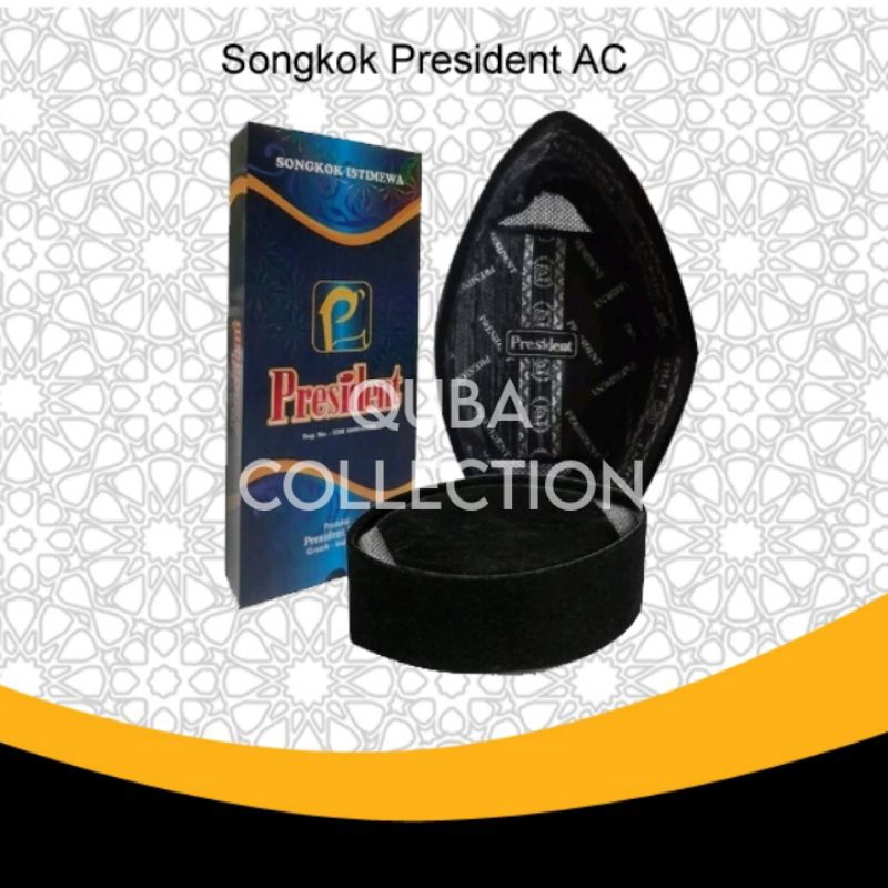 Quba Collection - Kopiah President Original