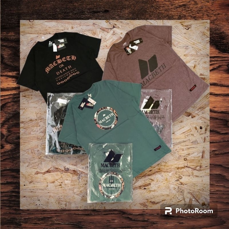 KAOS DISTRO ORIGINAL MACBETH COTTON COMBED 30S