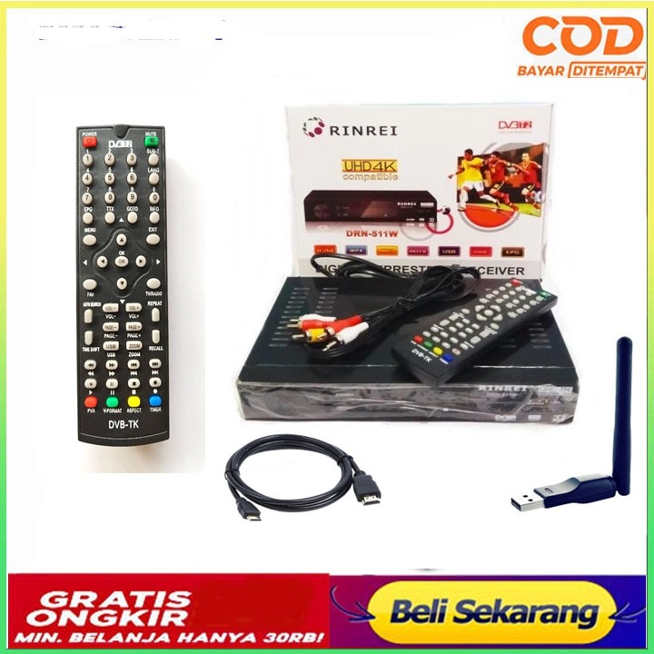 set top box tv digital rinrei 511 / stb rinrei digital tv DRN-511 DVBT2