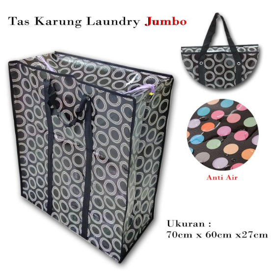 TAS LAUNDRY - LAUNDRY BAG - TAS BELANJA - TAS KARUNG UKURAN JUMBO