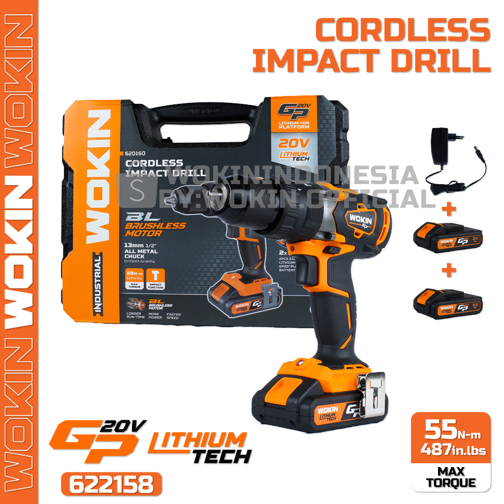 Mesin Bor Impact/ Bor Impact Drill - 622158