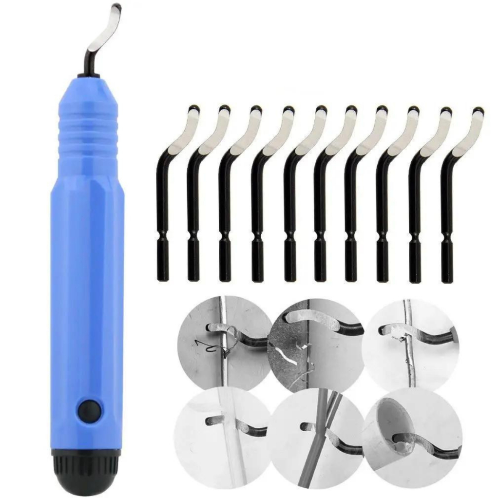 

Cutter Potong pengkikis Debburing Genggam Kayu Plastik Alumunium - Mata Pisau Blade Reffil Deburring scraper Tools Isi 10 pcs