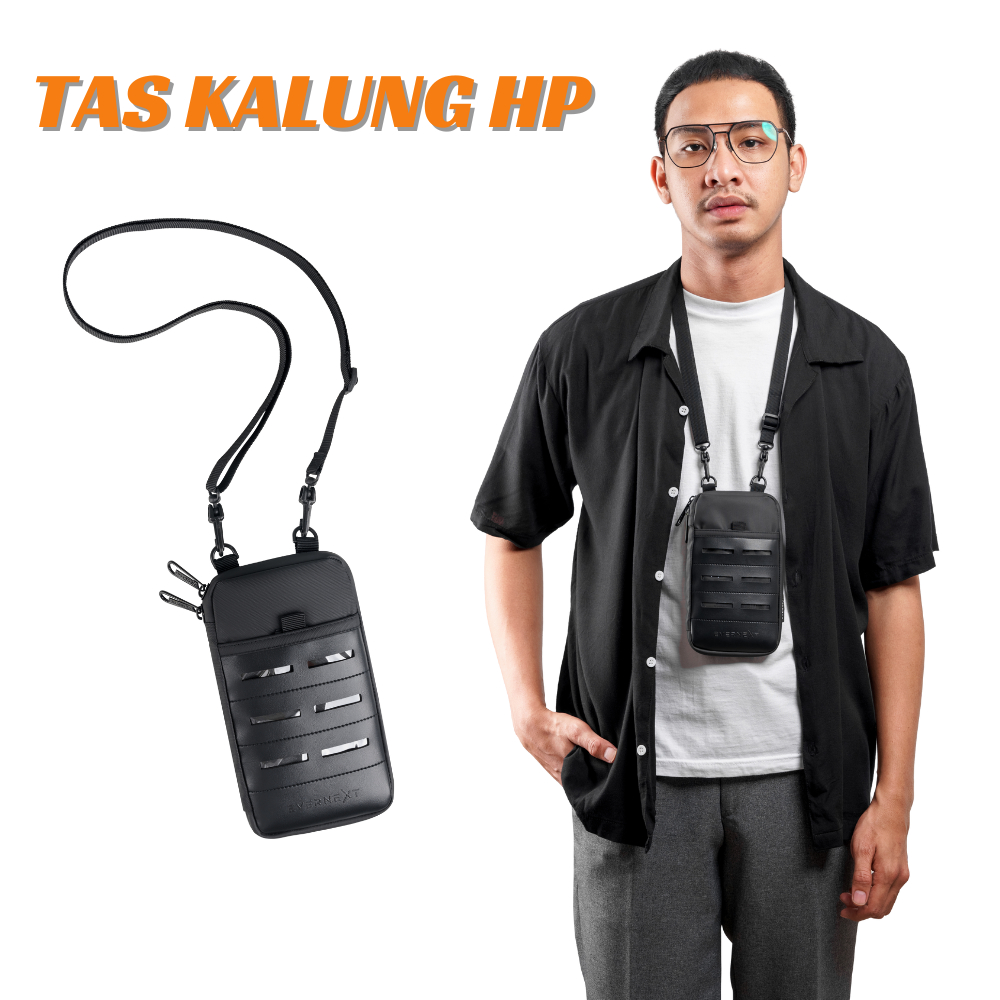 Sling Pouch Hp Tas Kalung Hp Dompet Waterproof Model Terbaru Kekinian Casual Original Tr