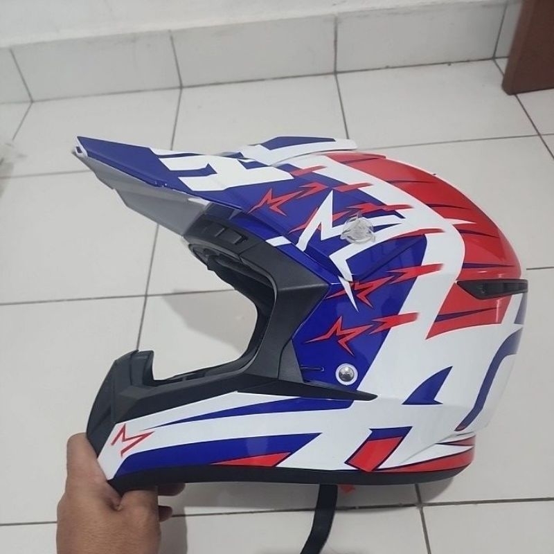 Helm Cross Motocross Airoh Motorcross Airoh Trail Airoh Startruck Original